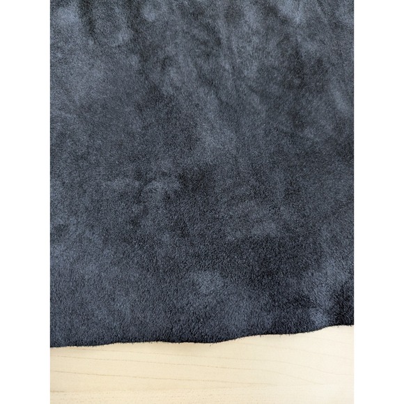 Context Vintage 90s Y2K Black Suede Skirt Sz 10 Pockets - Picture 5 of 11